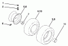 Husqvarna YTH 2148 (954572035) (LO21H48A) - Yard Tractor (2003-12 to 2004-02) Listas de piezas de repuesto y dibujos Wheels & Tires