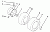 Husqvarna YTH 2242T (96043002102) - Yard Tractor (2008-01 & After) Listas de piezas de repuesto y dibujos Wheels and Tires