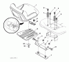 Husqvarna YTH 22K42 (96048003201) - Yard Tractor (2012-08 & After) Listas de piezas de repuesto y dibujos SEAT