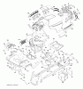 Husqvarna YTH 2448T (96043000800) - Yard Tractor (2006-03 & After) Listas de piezas de repuesto y dibujos Chassis