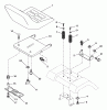 Husqvarna YTH 1542XP - Yard Tractor (2003-10 & After) Listas de piezas de repuesto y dibujos Seat Assembly