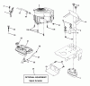 Husqvarna YTKH 1848XPA (954568489) - Yard Tractor (2003-11 & After) Listas de piezas de repuesto y dibujos Engine
