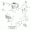 Husqvarna YTH 1848XP (954568489) - Yard Tractor (2004-04 & After) Listas de piezas de repuesto y dibujos Engine
