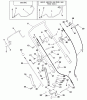 Husqvarna 580 R (601100024) - Walk-Behind Mower (2000-11 to 2001-05) Listas de piezas de repuesto y dibujos Handlebar And Controls