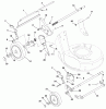 Husqvarna 600 C (601100023) - Walk-Behind Mower (2000-11 to 2001-05) Pièces détachées Wheels And Adjusters