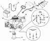 Husqvarna 580 RSE (601100021) - Walk-Behind Mower (2001-06 & After) Listas de piezas de repuesto y dibujos Engine And Electrical