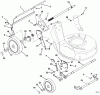 Husqvarna 580 RSE (601100021) - Walk-Behind Mower (2001-06 & After) Listas de piezas de repuesto y dibujos Wheels And Adjusters