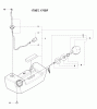 Husqvarna 170 BT - Backpack Blower (2008-10 & After) Listas de piezas de repuesto y dibujos Fuel Tank