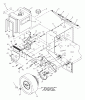 Husqvarna W 3213A (968999107) - Wide-Area Walk-Behind Mower (2001-02 & After) Listas de piezas de repuesto y dibujos Wheel Drive & Axle Assembly