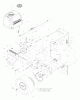 Husqvarna W 4815 (968999251) - Wide-Area Walk-Behind Mower (2004-11 & After) Listas de piezas de repuesto y dibujos Wheel Drive & Axle Assembly