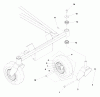 Husqvarna EZ 4217 KAA (968999291) - Zero-Turn Mower (2006-06 & After) Listas de piezas de repuesto y dibujos Caster Assembly