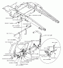 Husqvarna EZ 4822 BI (968999374) - Zero-Turn Mower (2006-02 & After) Listas de piezas de repuesto y dibujos Control Levers