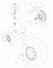 Husqvarna EZC 4824 (965880201) - Zero-Turn Mower (2009-01 & After) Listas de piezas de repuesto y dibujos Wheels And Tires