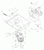 Husqvarna EZC 4824 (966038501) - Zero-Turn Mower (2009-01 & After) Listas de piezas de repuesto y dibujos Engine Plate