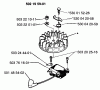 Husqvarna 225 HBV - Handheld Blower Vacuum (1996-09 to 1997-01) Listas de piezas de repuesto y dibujos Ignition/Flywheel