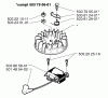 Husqvarna 225 HBV - Handheld Blower Vacuum (1997-02 to 1999-12) Listas de piezas de repuesto y dibujos Ignition/Flywheel