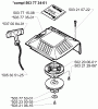 Husqvarna 225 HBV - Handheld Blower Vacuum (2000-01 & After) Listas de piezas de repuesto y dibujos Starter Assembly