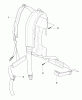 Husqvarna 356 BT X-Series - Backpack Blower (2009-07 & After) Listas de piezas de repuesto y dibujos Harness