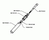 Husqvarna 240 RBD - Hedge Trimmer (1995-03 & After) Listas de piezas de repuesto y dibujos Tube Assembly