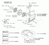 Husqvarna HA 850 - Hedge Trimmer Attachment (2005-10 to 2006-12) Listas de piezas de repuesto y dibujos Starter Assy.