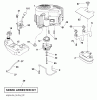 Husqvarna 2246LS (96043006300) - Lawn Tractor (2008-11 & After) Listas de piezas de repuesto y dibujos Engine / Fuel Tank