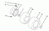 Husqvarna 2754GLS (96043004700) - Lawn Tractor (2008-01 & After) Listas de piezas de repuesto y dibujos Wheels And Tires