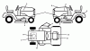 Husqvarna CT 126 (96051000705) - Lawn Tractor (2013-05) Spareparts DECALS