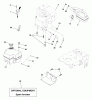 Husqvarna CT 130 (954170017) (HECT130B) - Lawn Tractor (1999-10 & After) Listas de piezas de repuesto y dibujos Engine