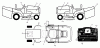 Husqvarna CT 130 (954170017) (HECT130D) - Lawn Tractor (2001-08 & After) Listas de piezas de repuesto y dibujos Decals