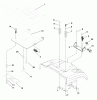 Husqvarna CT 130 (954170019) (HECT150B) - Lawn Tractor (2000-01 & After) Listas de piezas de repuesto y dibujos Seat Assembly