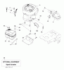 Husqvarna CT 141 (96061034400) - Lawn Tractor (2012-08 & After) Listas de piezas de repuesto y dibujos ENGINE