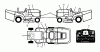 Husqvarna CT 153 (96051001501) - Lawn Tractor (2011-03 & After) Spareparts DECALS