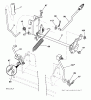 Husqvarna CTH 126 (96051001403) - Lawn Tractor (2013-05) Listas de piezas de repuesto y dibujos MOWER LIFT / DECK LIFT