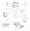 Husqvarna CTH 151T (96061034301) - Lawn Tractor (2013-08) Listas de piezas de repuesto y dibujos ENGINE