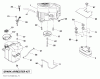 Husqvarna CTH 163T (96051001700) - Lawn Tractor (2011-05 & After) Listas de piezas de repuesto y dibujos ENGINE