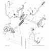Husqvarna CTH 164T (96051010700) - Lawn Tractor (2013-07) Listas de piezas de repuesto y dibujos MOWER LIFT / DECK LIFT