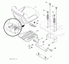 Jonsered LT2317 CMA (96051000502) - Lawn & Garden Tractor (2012-08) Listas de piezas de repuesto y dibujos SEAT