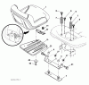 Husqvarna CTH 194 (96051003000) - Lawn Tractor (2012-01 & After) Listas de piezas de repuesto y dibujos SEAT