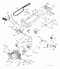 Husqvarna CTH 19530 (96051011900) - Lawn Tractor (2013-05) Listas de piezas de repuesto y dibujos DRIVE
