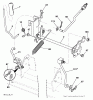 Husqvarna CTH 19530 (96051011900) - Lawn Tractor (2013-05) Listas de piezas de repuesto y dibujos MOWER LIFT / DECK LIFT