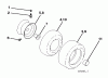 Husqvarna CTH 2038 (96061030402) - Lawn Tractor (2011-02 & After) Listas de piezas de repuesto y dibujos WHEELS TIRES