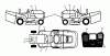 Husqvarna CTH 2642 (96051012100) - Lawn Tractor (2013-05) Spareparts DECALS