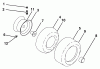 Husqvarna GT 2254 (96023000500) - Garden Tractor (2005-05 & After) Listas de piezas de repuesto y dibujos Wheels & Tires