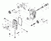 Husqvarna GTH 200 (954001992) (954001122VA) - Garden Tractor (1995-03 & After) Listas de piezas de repuesto y dibujos Transaxle Pump