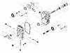 Husqvarna GTH 220 (954830167A) - Garden Tractor (1995-08 & After) Listas de piezas de repuesto y dibujos Transaxle Pump - Model Number BDU-10L-118