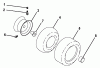 Husqvarna GTH 220 (954830167A) - Garden Tractor (1995-08 & After) Listas de piezas de repuesto y dibujos Wheels & Tires