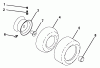 Husqvarna GTH 220 (954830167B) - Garden Tractor (1996-05 & After) Listas de piezas de repuesto y dibujos Wheels & Tires