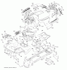 Husqvarna GTH 2648 (96043003001) - Garden Tractor (2008-01 & After) Listas de piezas de repuesto y dibujos Chassis