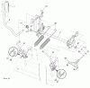 Husqvarna GTH 27V52LS (96043009100) - Garden Tractor (2010-04 & After) Listas de piezas de repuesto y dibujos Mower Lift