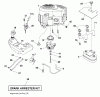 Husqvarna GTH 27V52LS (96043009900) - Garden Tractor (2009-12 & After) Listas de piezas de repuesto y dibujos Engine